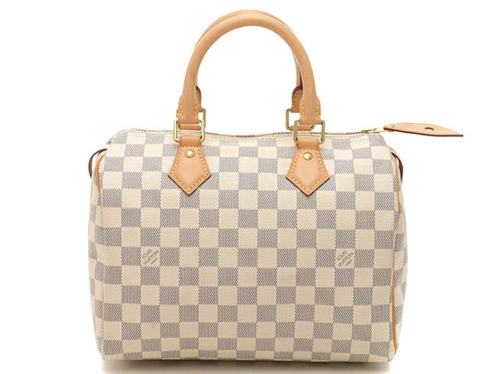 LOUIS VUITTON bag handbag Speedy Damier Azur White